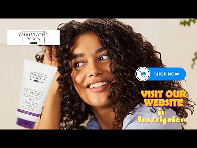 Vídeo relacionado con Christophe Robin New Luscious Curl Cream with Chia Seed Oil 150ml