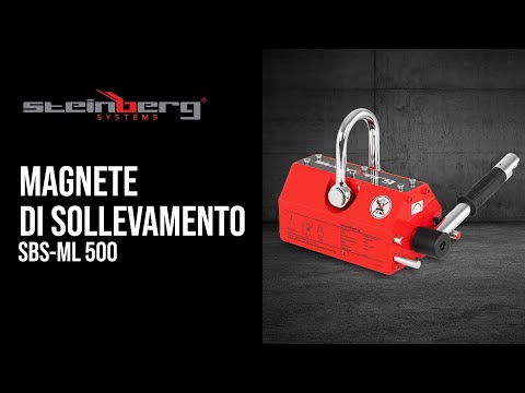 Video - Magnete di sollevamento - 500 kg