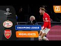 DAT WAS KANTJE BOORD VOOR ARSENAL ⚽? | PSV vs Arsenal | Champions League 2023/24 | Samenvatting