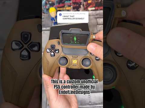 FALLOUT PLAYSTATION 5 PIPBOY CONTROLLER!