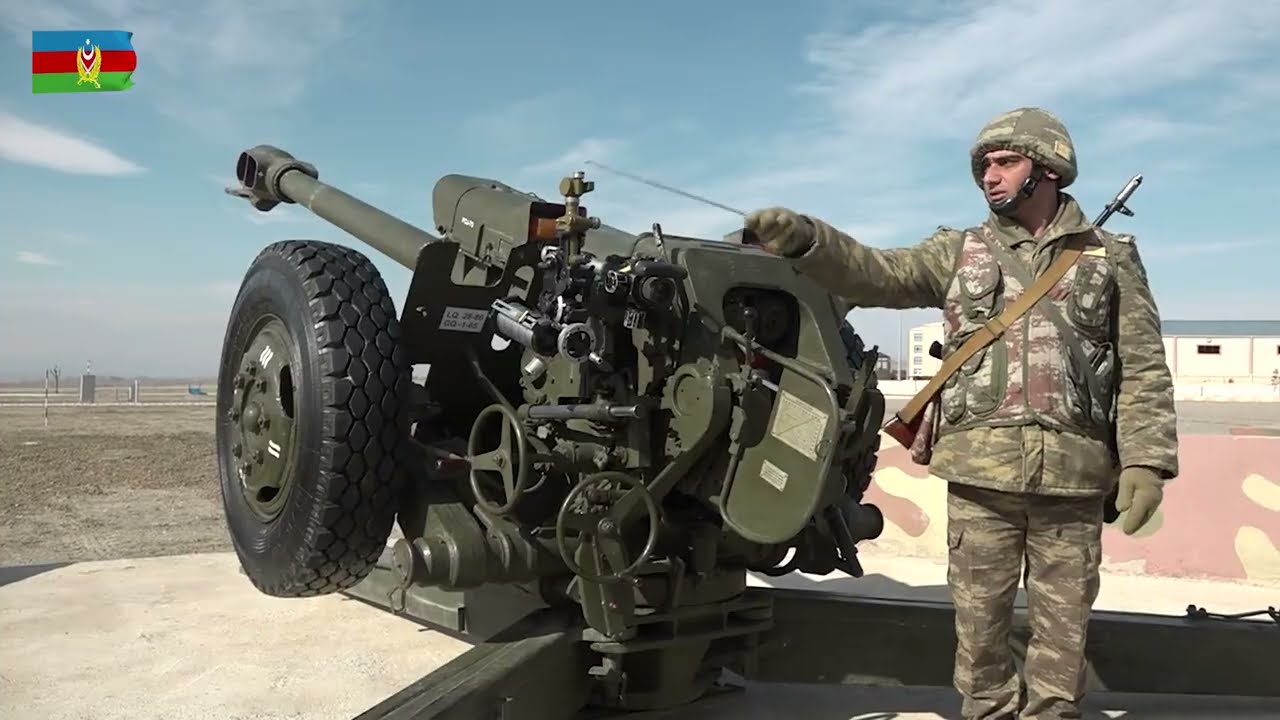 Naxçıvanda raket və artilleriya birləşmələrinin təlimi