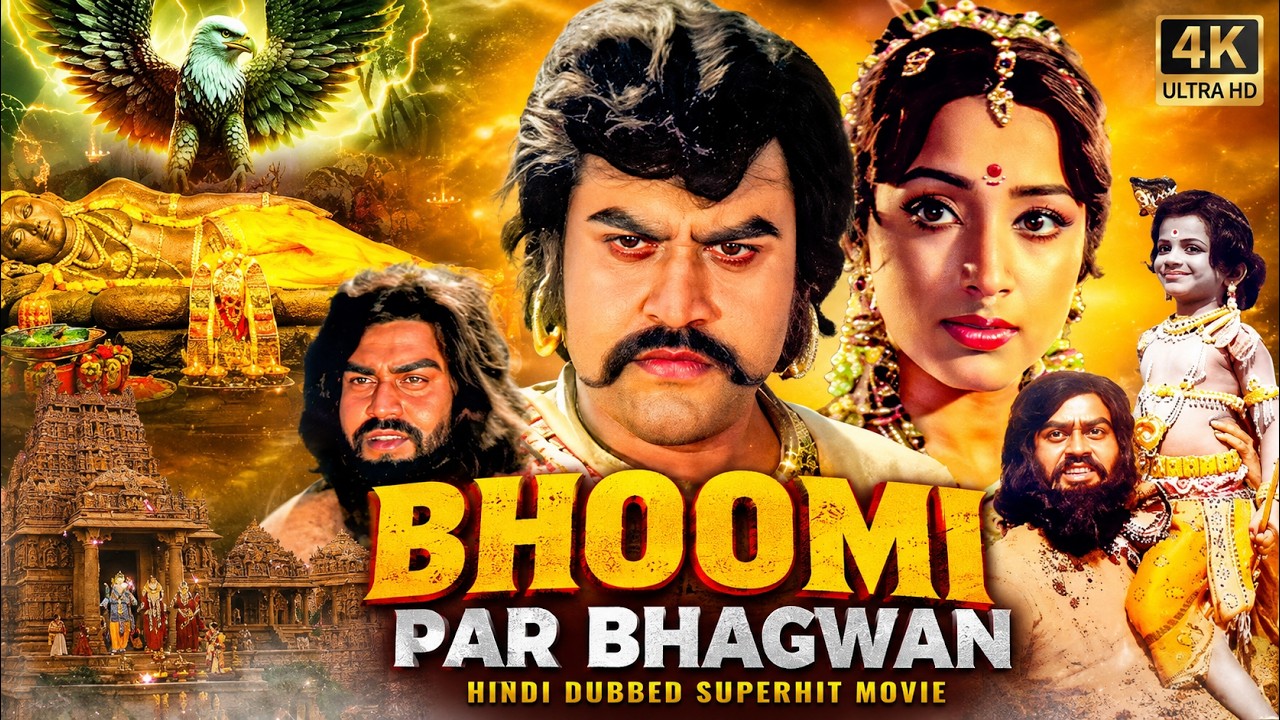 Bhoomi Par Bhagwan | Hindi Dubbed Superhit Devotional Movie | Lokesh, Lakshmi Jai, Jagdeesh