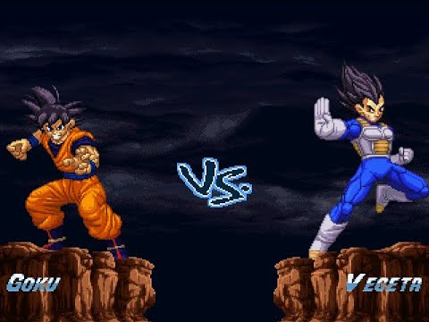 Hyper DBZ Goku VS Vegeta
