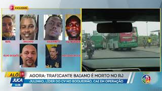 Cai em operação: Julinho, líder do cv no boqueirão  | ALÔ JUCA | TV ARATU