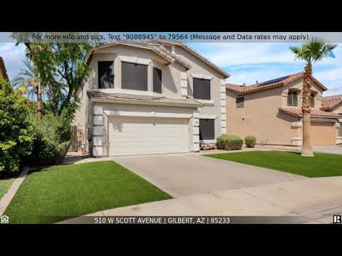 Priced at $610,000 - 510 W SCOTT Avenue, Gilbert, AZ 85233