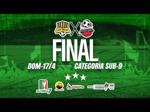AO VIVO PROJETO PAREDÃO X JEITO MOLEQUE - FINAL DA COPA INTERBAIRROS DE FUTEBOL 7 - CATEGORIA SUB-09