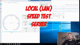 local speedtest server on Windows to test your local area network speeds