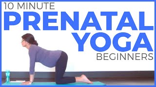 Prenatal Pregnancy Yoga Class | 10 min