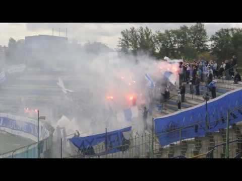 Racowisko na meczu Stomil Olsztyn - GKS Bełchatów