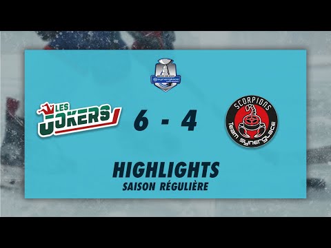 Jokers de Cergy-Pontoise 6-4 Scorpions de Mulhouse - Highlights - Synerglace Ligue Magnus 2022/23