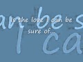 WILL U STILL LOVE ME TOMORROW -THE ...