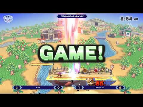 Larry Lurr vs San - GOML 2017 - Wii U Losers Semi Final