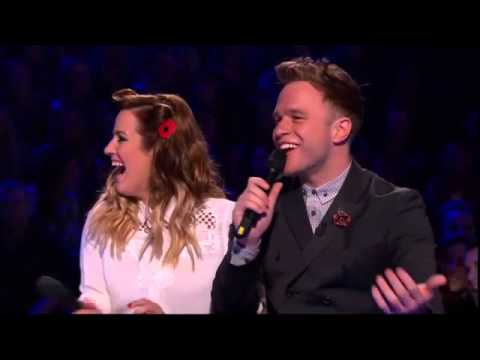 Skype caller asks Olly Murs when he's going to invite Caroline Flack out