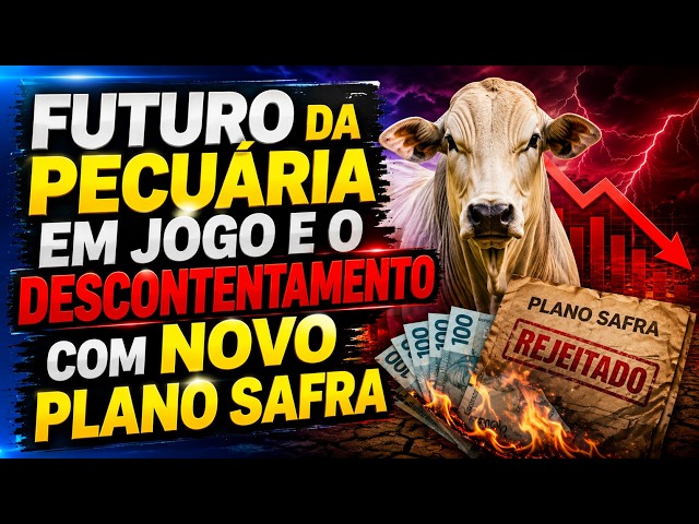 Futuro da Pecuária em Jogo e o Descontentamento com Novo Plano Safra.