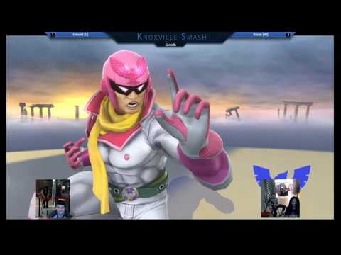 Envoid (Sheik) vs Kman (Captain Falcon) - Grands - Knox Smash 12/5/16