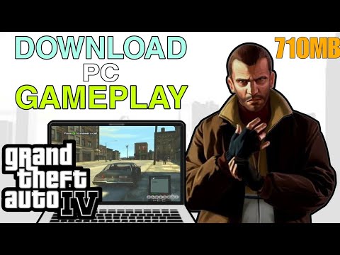 How to download gta 4 in pc or laptop highly compressed ||gameplay||
