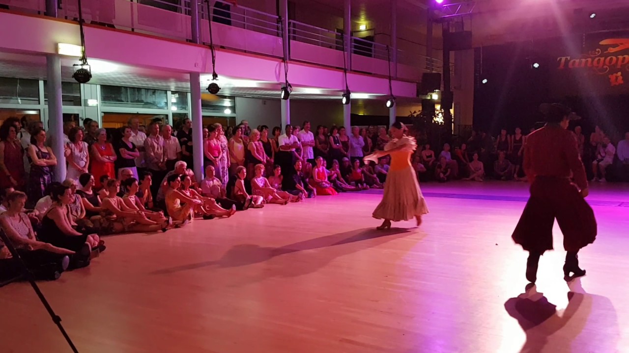 Démo Folklore : Roque Castellano & Gisèle Gatica Lujan  @ Festival Tango Postale 2017 à Toulouse