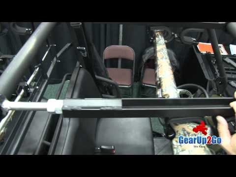 Great Day UTV Quick Draw Overhead Gun Rack QD850OGR- For Ranger, Rhino, Gator, and More!