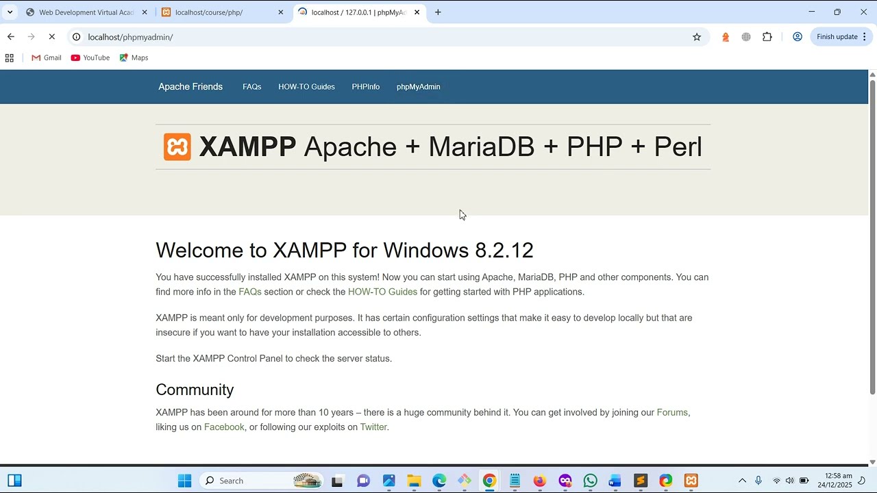 Introduction to XAMPP Server | htdocs Folder & Run PHP Files in Browser (Beginner Guide)