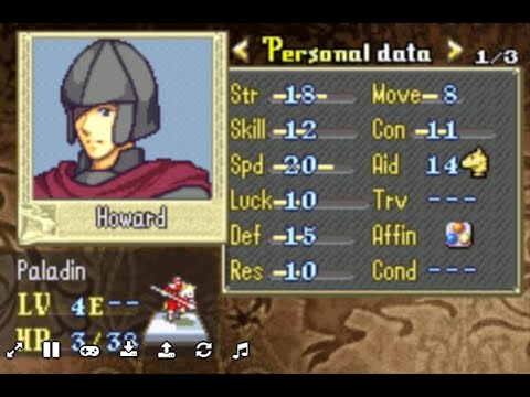 Fire Emblem The Last Promise Playthrough Part 20 Howard Boss Battle