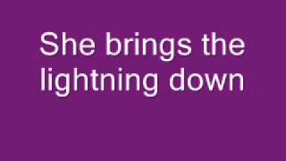 She Brings the Lightning Down -Shannon Brown