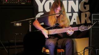 Mattias IA Eklundh -Guitar Clinic in Japan 2016 with Laney Amp