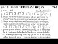 MADAH BAKTI BAGAI BUMI TERSIRAM HUJAN Lagu Rohani Katolik Madah Bakti No 761