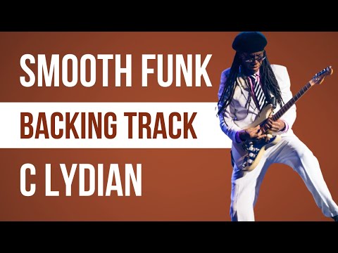 Smooth Funk Backing Track in C Lydian
