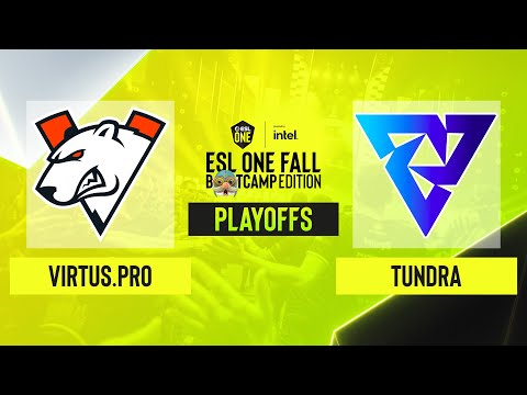 Dota2 - Virtus.pro vs. Tundra Esports - Game 1 - ESL One Fall 2021 - Playoffs - UB Final