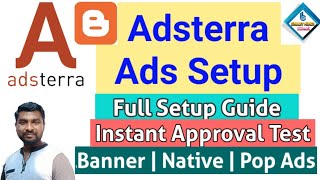 Adsterra Ads Setup || Adsterra Ads Setup Kaise Kare || Adsterra Ads Network Review - Smart Hindi
