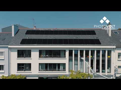 Drone – Installation photovoltaïque Saint-Nazaire – Sinesis