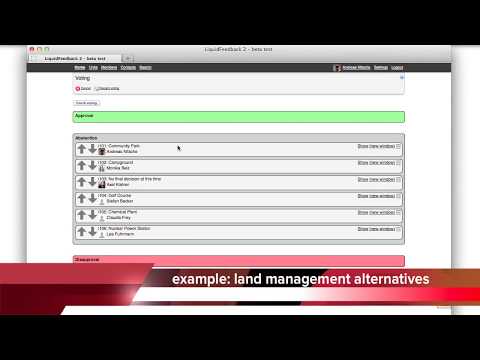 LiquidFeedback · Preferential Voting (English)