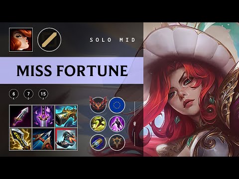 Miss Fortune Mid vs Katarina - EUW Grandmaster Patch 25.23