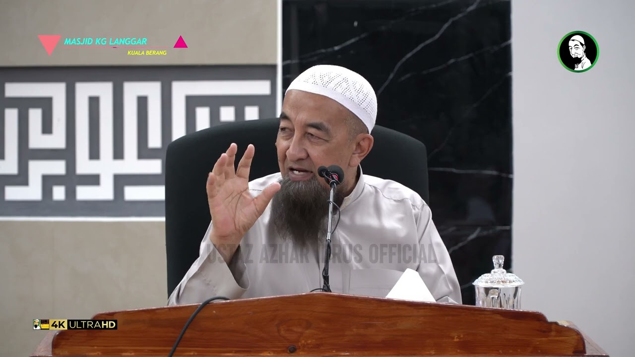 Saya Solat Atas Kerusi Makmum Sebelah Keluar Dari Saff Apa Perlu Saya Buat? - Ustaz Azhar Idrus