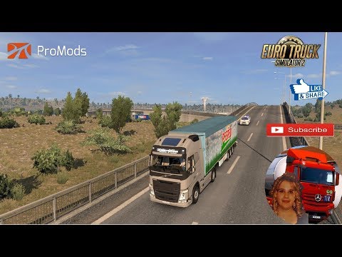 Euro Truck Simulator 2 (1.34) ProMods v2.33 Croazia Road to Split Volvo FH 2012 + DLC's & Mods