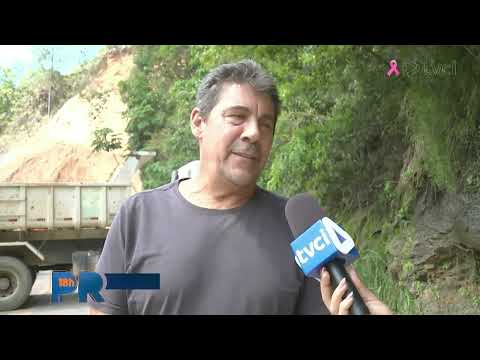 PR-092, ENTRE RIO BRANCO DO SUL E CERRO AZUL, FICA TOTALMENTE INTERDITADA COM DESLIZAMENTO