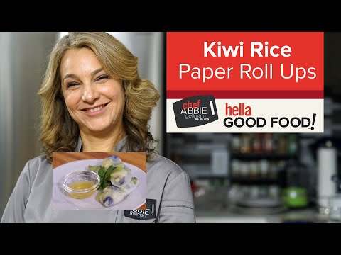 Fruit Rice Paper Rolls