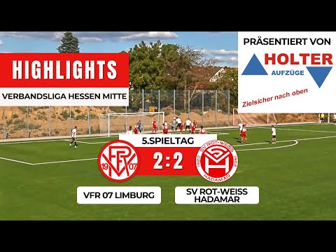 VfR 07 Limburg - SV Rot-Weiß Hadamar 2:2 | Verbandsliga Hessen Mitte | 5.Spieltag