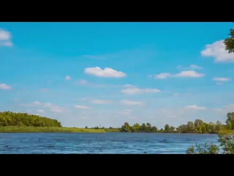 Timelapse Desna River, Chernigov, Ukraine