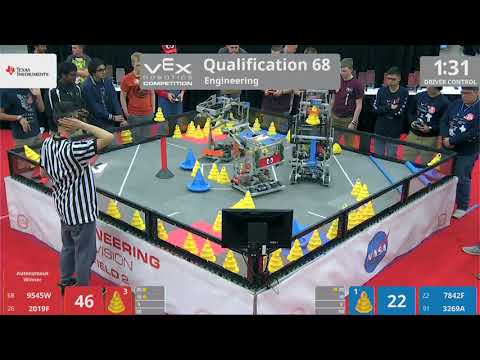 2018 VRC Engr Q68 - 9545W 2019F vs 7842F 3269A - 109 to 100