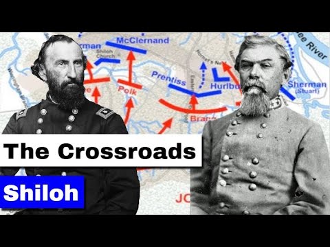 Battle of Shiloh Part 3, The Crossroads | Animated Battle Map