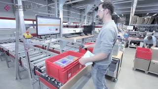 Kommissionierung pick-by-light, put-to-light (AKL)