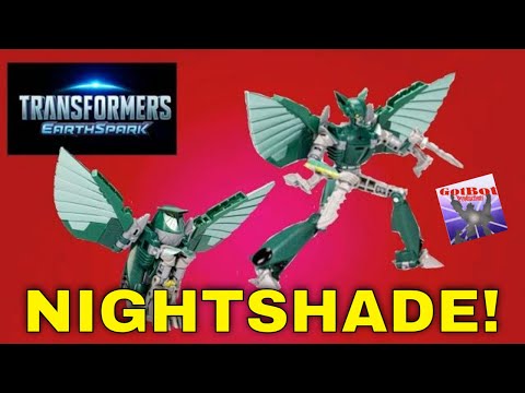 Transformers Earthspark Nightshade - GotBot True Review NUMBER 1123