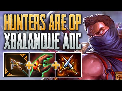 HUNTERS ARE CRAZY RIGHT NOW! Xbalanque ADC Gameplay (SMITE Conquest)