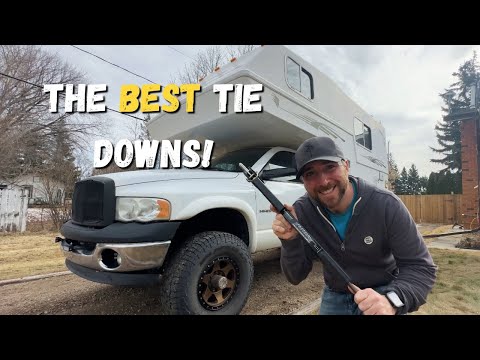 IS YOUR HOME SECURE? Torklift Truck Camper Tie Downs Review!