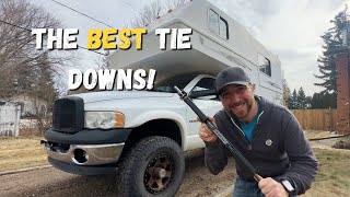 IS YOUR HOME SECURE? Torklift Truck Camper Tie Downs Review!