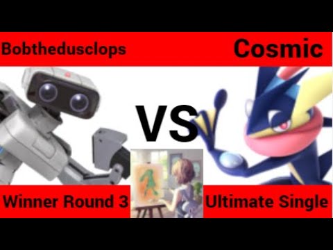 the parking lot matchup - Winner Round 3: Bobthedusclop (R.O.B/Snake) vs Cosmic (Greninja)