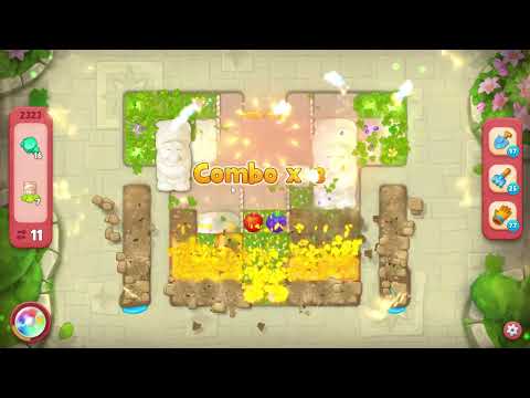 Gardenscapes 2323 Hard Level - 18 moves - NO BooSTERS