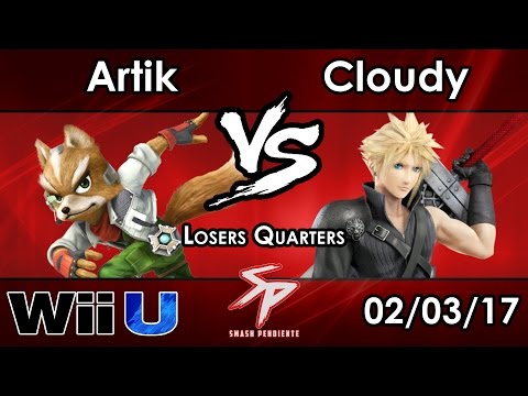 SP74 Artik (Fox) Vs. SF | Cloudy (Cloud) - Losers Quarters - Smash 4