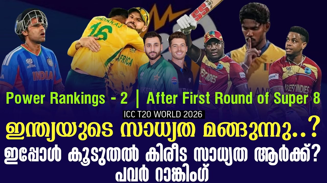 ഇന്ത്യയുടെ സാധ്യത മങ്ങുന്നു..?ഇപ്പോൾ കൂടുതൽ കിരീട സാ